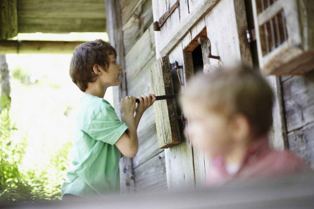 Glückssteine finden bei der Steinmühle im Hexenwasser