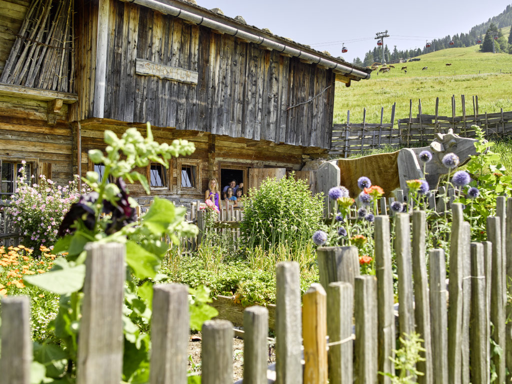 Bauerngarten auf der Simonalm