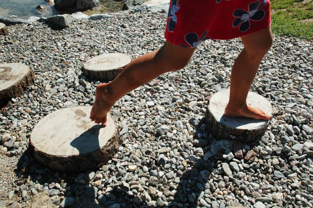 Gehen, fallen, laufen