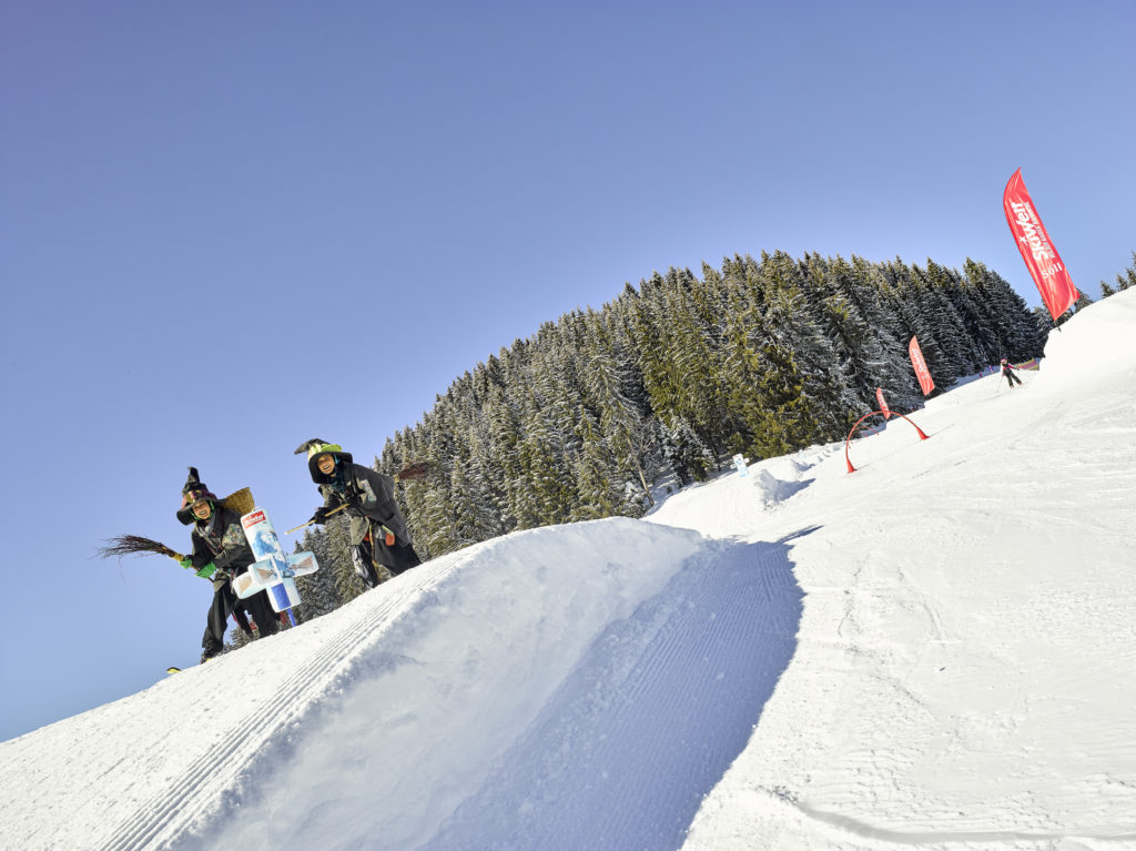 Hexen auf Ski durch die SkiWelt Söll