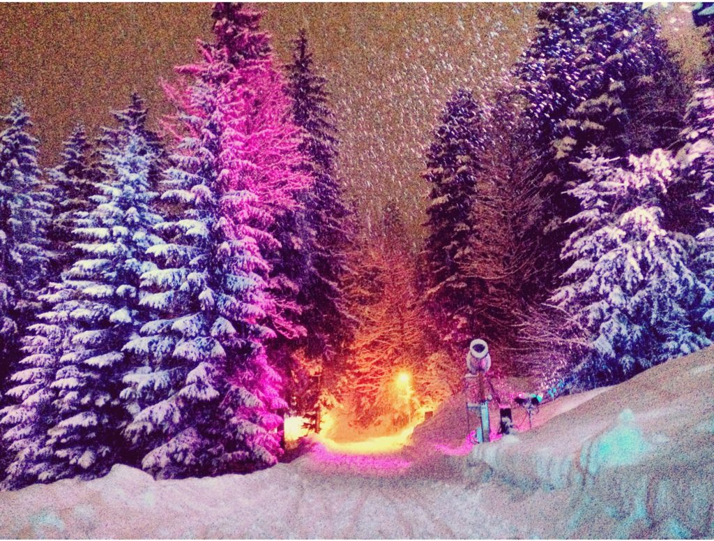 Nachtrodeln in der SkiWelt Söll